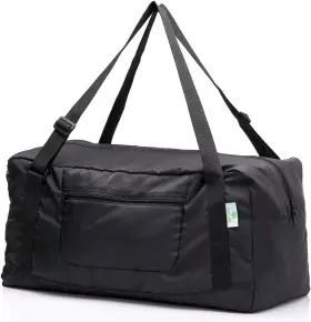 Holyluck 713262179697 Foldable Travel Duffel Bag For Women And Men Luggage 30l A-black Holyluck 713262179697 Foldable Travel Duffel Bag For Women And Men Luggage 30l A-black