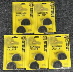 Hs Strut 813628006381 Diaphragm Call Clip Lot Of 5 Packs - 10 Clips