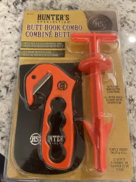 Hunters Specialties 021291016105 Butt Out 2 And Gut Hook Combo Field Dressing Tools For Hunters Specialties 021291016105 Butt Out 2 And Gut Hook Combo Field Dressing Tools For