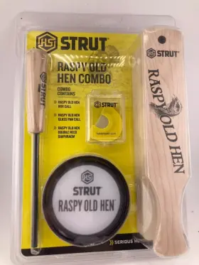 Hs-str-06928 Hunters Specialties 021291069286 Inc. Strut Raspy Old Hen Combo Pack Multi Hs-str-06928 Hunters Specialties 021291069286 Inc. Strut Raspy Old Hen Combo Pack Multi
