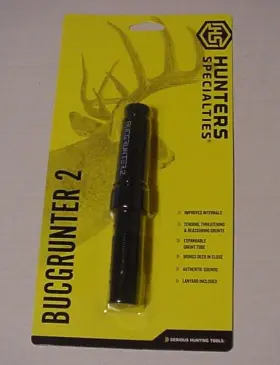 100200 Hunters Specialties 021291711376 Deer Grunt Call Hs Hunter Buckgrunter 2 Archery Hunting