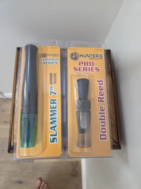 08159 Hunters Specialties Slammer Series 7 Inch Goose Flute And Double Reed Duck 08159 Hunters Specialties Slammer Series 7 Inch Goose Flute And Double Reed Duck