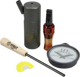 Hunters Specialties 445057586542 Super Strut Combo Kit - Turkey Game Calls Pack Wide Hunters Specialties 445057586542 Super Strut Combo Kit - Turkey Game Calls Pack Wide