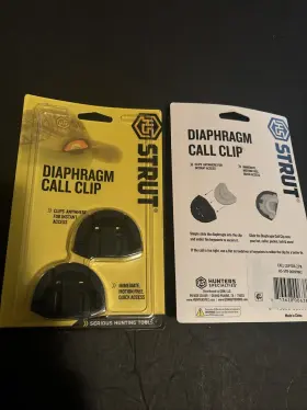 Hs-str-06899 Hunters Specialties New - Lot Of 2 -hunters 06899w3 Strut Diaphragm Call Clip Per Pack
