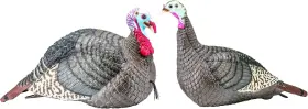 Hs-str-100005 Hunters Specialties Turkey Decoy Set Jake And Feeding Hen Hollow-body 2-pack For Tom Strikes Hs-str-100005 Hunters Specialties Turkey Decoy Set Jake And Feeding Hen Hollow-body 2-pack For Tom Strikes