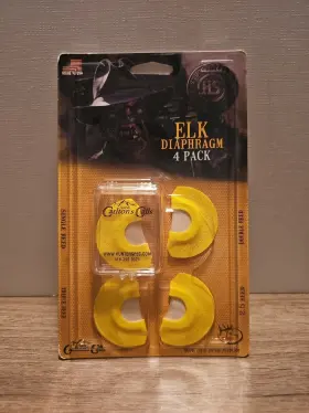 Hs-wcc-70801 Hunters Specialties Carltons Calls Elk Diaphragm 4 Pack