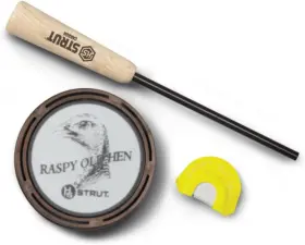Hs-str-07011 Hunters Specialties Inc. H.s. Strut Smokinft Gun Slate Pan Call Hs-str-07011 Hunters Specialties Inc. H.s. Strut Smokinft Gun Slate Pan Call