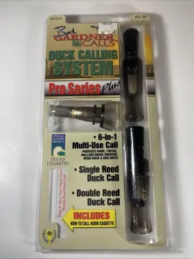 Hunters Specialty 021291080571 Ducks Unlimited- Buck Gardner Duck Calling System - 1999