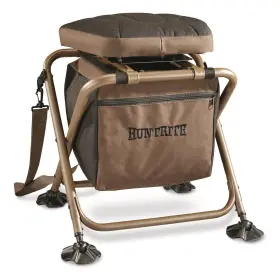 Huntrite Hch-023 360 Swivel Hunting Blind Chair 300 Pound Capacity Folding 9 Inch W