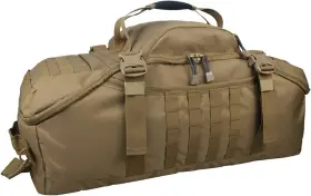 Hyking 617268465825 3 In 1 Tactical 30l Military Backpack Travel Duffle Bag For Small Tan