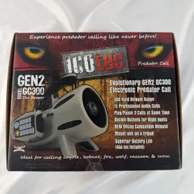 Gc300 Icotec 850296004004 Gen2 The Reaper Electronic Predator Hunt Call 300 Yard Remote Range Gc300 Icotec 850296004004 Gen2 The Reaper Electronic Predator Hunt Call 300 Yard Remote Range
