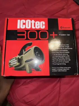 Ico10303 Icotec 300 Predator Call With Bluetooth Gray Hunting - Game Calls