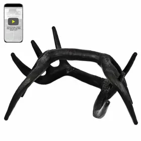 Illusion 755050117771 Black Rack - Rattling Deer Antlers With Instructional Video Illusion 755050117771 Black Rack - Rattling Deer Antlers With Instructional Video