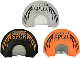 Inc 711181318814 Crooked Spur Turkey Mouth Call Combo 3 Diaphragm Calls Included