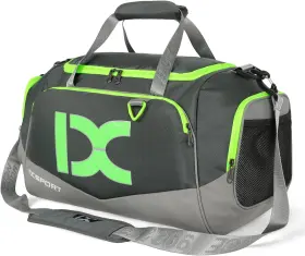 8078 Inoxto Sports Gym Bag Travel Duffel With Dry Wet Pocket 40l Gray Green 8078 Inoxto Sports Gym Bag Travel Duffel With Dry Wet Pocket 40l Gray Green