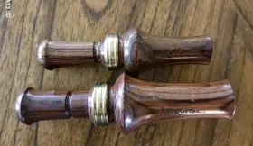 Sc08 J A Kolter Lot Of 2 Calls 1 Duck Goose