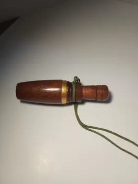 2194 Jc Higgins Vintage J.c Sears Roebuck Deer Call Original Solid Walnut 2194 Jc Higgins Vintage J.c Sears Roebuck Deer Call Original Solid Walnut