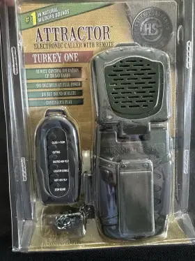 Johnny Stewart 042426162023 Attractor Electric Caller With Remote Turkey One New Wildlife Calls Johnny Stewart 042426162023 Attractor Electric Caller With Remote Turkey One New Wildlife Calls