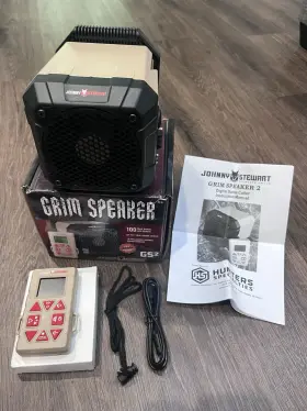 Johnny Stewart 042426162139 Brand New Gs2 Grim Speaker Electronic Predator Caller Coyote Fox Johnny Stewart 042426162139 Brand New Gs2 Grim Speaker Electronic Predator Caller Coyote Fox