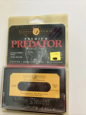 101d Johnny Stewart 042426210144 Predators Cassette Ct Superjack 1982 Nos