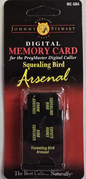 Johnny Stewart 042426300258 Squealing Bird Arsenal Mc-sba Preymaster Memory Card Pm-3 And Pm-4 Johnny Stewart 042426300258 Squealing Bird Arsenal Mc-sba Preymaster Memory Card Pm-3 And Pm-4