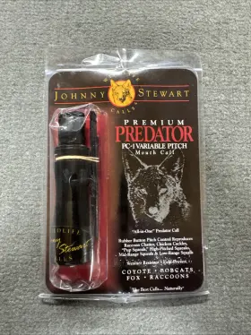 Johnny Stewart 042426416010 Premium Predator Pc-1 Variable Pitch Mouth Call