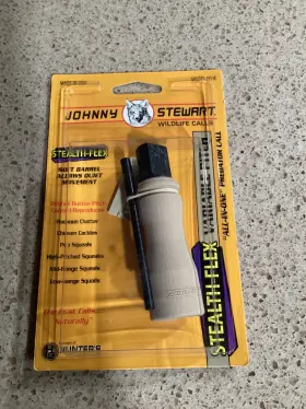 Johnny Stewart 042426416089 Stealth Flex Variable Pitch All In One Predator Call Pc-8-#131 Johnny Stewart 042426416089 Stealth Flex Variable Pitch All In One Predator Call Pc-8-#131