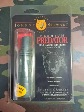 Johnny Stewart 042426416171 Premium Predator Pc-7 Rabbit Distress Mouth Call Johnny Stewart 042426416171 Premium Predator Pc-7 Rabbit Distress Mouth Call