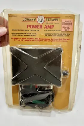 Amp-1 Johnny Stewart Wildlife Calls Power Amp Model