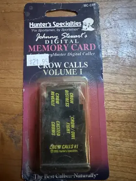 Mc-bd1 Johnny Stewart Crow Calls Volume 1 Preymaster Memory Card Mc-bd1 Johnny Stewart Crow Calls Volume 1 Preymaster Memory Card