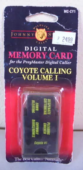 Mc-cy1 Johnny Stewart Coyote Calling Volume 1 Preymaster Memory Card Mc-cy1 Johnny Stewart Coyote Calling Volume 1 Preymaster Memory Card