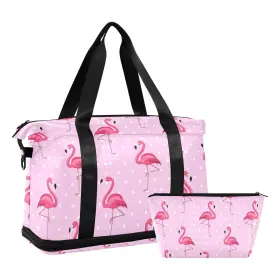 G295096967p823c878s1921 Kigai Beautiful Tropical Pink Flamingo 17.32 X 8.66 15.55 Inches