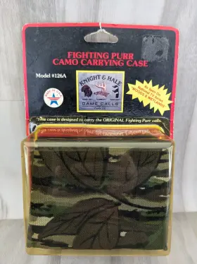 Knight & Hale 049443126106 And Fighting Purr Camo Carrying Case For Original Calls Knight & Hale 049443126106 And Fighting Purr Camo Carrying Case For Original Calls