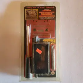 Knight & Hale 049443133005 And Vintage Turkey Game Call Dueling Hens Push Pull Model 133 Cassette Knight & Hale 049443133005 And Vintage Turkey Game Call Dueling Hens Push Pull Model 133 Cassette