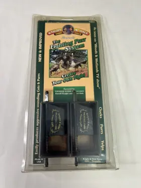 Knight & Hale 049443134002 And The Fighting Purr System 2 Turkey Box Calls With Vhs Model #134