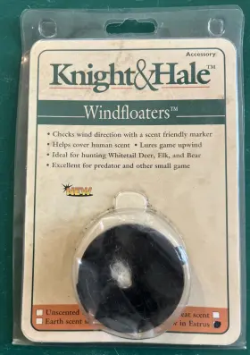 Knight & Hale 049443745000 And Windfloaters Elk In Estrus #745 For Wind Direct. Cover Scent Knight & Hale 049443745000 And Windfloaters Elk In Estrus #745 For Wind Direct. Cover Scent