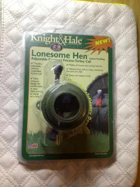 Knight & Hale 049443937092 And Lonesome Hen Friction Turkey Call Compact Original Packaging