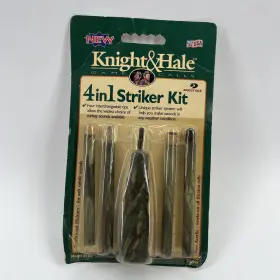 Knight & Hale 049443937825 Vintage And Turkey Game Call Super 4 In 1 Striker Kit Nos Model 184
