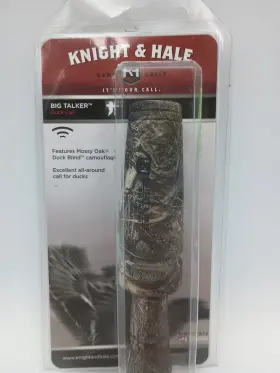 Knight & Hale 049443940894 And Big Talker Duck Call Mossy Oak Camouflage Knight & Hale 049443940894 And Big Talker Duck Call Mossy Oak Camouflage