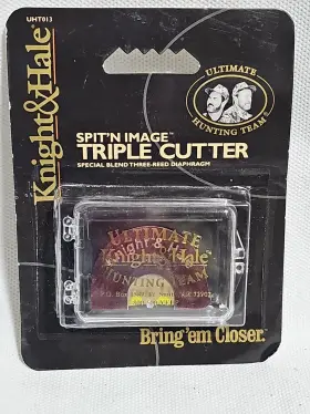 Uht013 Knight & Hale 049443941587 And Spitftn Image Triple Cutter Turkey Mouth Call -uht013