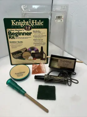 Knight & Hale 049443942676 Rare And Sla-tek Pocket Puppy Beginner Turkey Crow Call Kit Nice Knight & Hale 049443942676 Rare And Sla-tek Pocket Puppy Beginner Turkey Crow Call Kit Nice