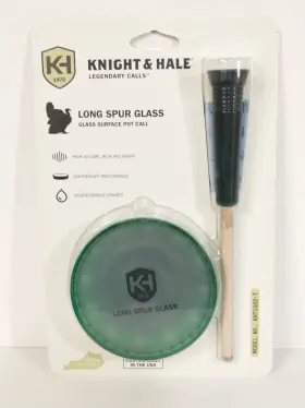 Kht1002-t Knight & Hale 1002-tw And Long Spur Glass Pot Call Water Proof Turkey Hunter Gift Kht1002-t Knight & Hale 1002-tw And Long Spur Glass Pot Call Water Proof Turkey Hunter Gift