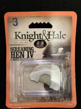 Kh143 Knight & Hale And Screaming Hen Iv Turkey Diaphragm Mouth Call - Kh143 Knight & Hale And Screaming Hen Iv Turkey Diaphragm Mouth Call -