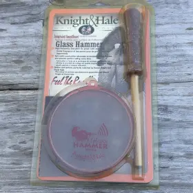 Kh1526 Knight & Hale Vintage And Glass Hammer Turkey Hunting Friction Call Kh1526 Knight & Hale Vintage And Glass Hammer Turkey Hunting Friction Call