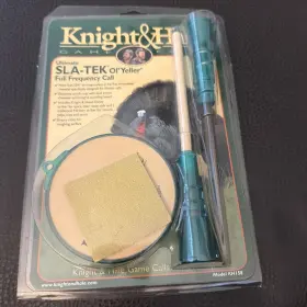 Kh158 Knight & Hale The And Olft Yeller Sla-tek Ultimate Series Turkey Slate Call Kh158 Knight & Hale The And Olft Yeller Sla-tek Ultimate Series Turkey Slate Call