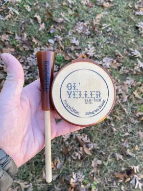 Kh158a Knight & Hale Vintage Ol Yeller Sla-tek And Bring Ftem Closer Turkey Call
