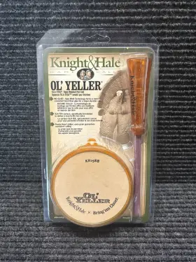 Kh158b Knight & Hale And Olft Yeller Sla-tek Turkey Pot Call New Old Stock Unopened Kh158b Knight & Hale And Olft Yeller Sla-tek Turkey Pot Call New Old Stock Unopened