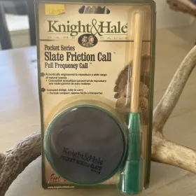 Kh159 Knight & Hale And Pocket Series Slate Turkey Call Rare Vintage Nip