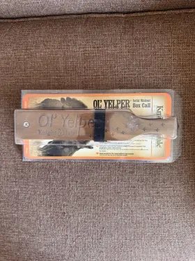 Kh194 Knight & Hale Vintage And Ol Yelper Turkey Hunting Box Call Kh194 Knight & Hale Vintage And Ol Yelper Turkey Hunting Box Call