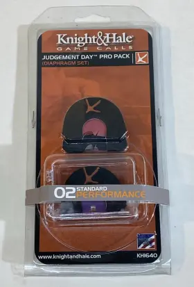 Kh7380 Knight & Hale And Game Calls Judgement Day Pro Pack Diaphragm Set Kh7380 Knight & Hale And Game Calls Judgement Day Pro Pack Diaphragm Set